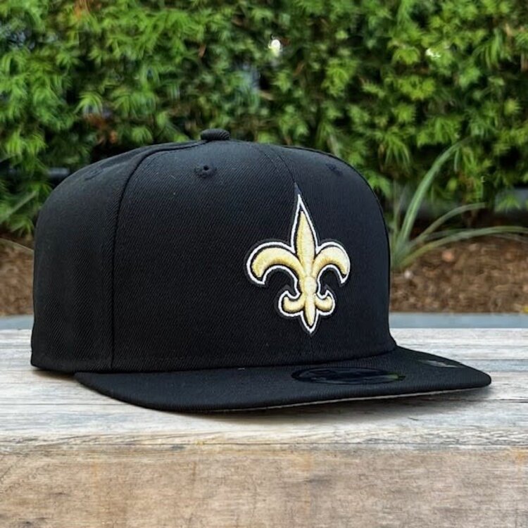 New Era New Orleans Saints Black Team Snapback 950