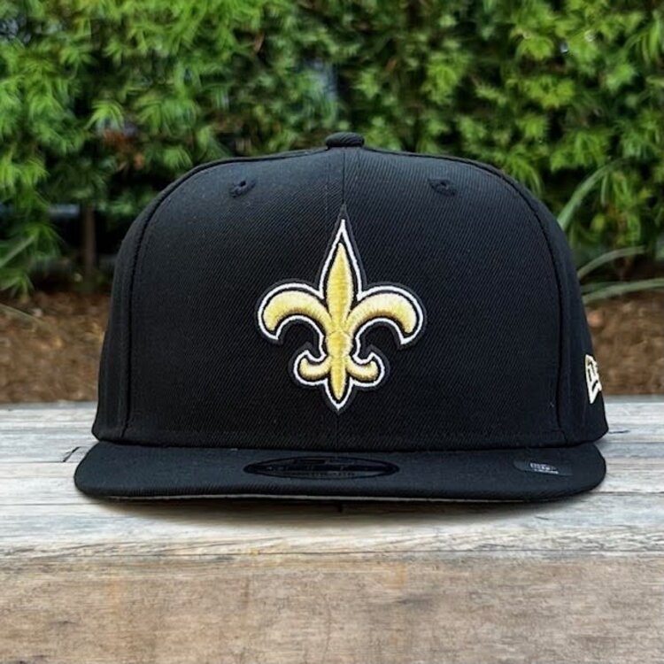 New Era New Orleans Saints Black Team Snapback 950