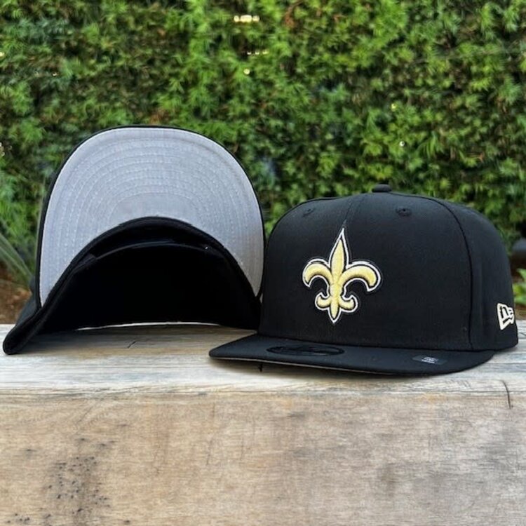 New Era New Orleans Saints Black Team Snapback 950