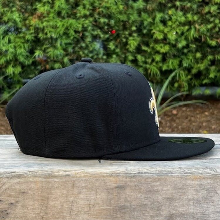 New Era New Orleans Saints Black Team Snapback 950