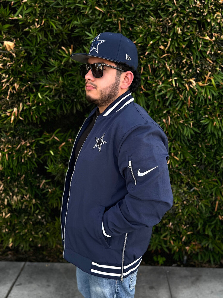 Nike Dallas Cowboys Nike Coach Bomber Jacket