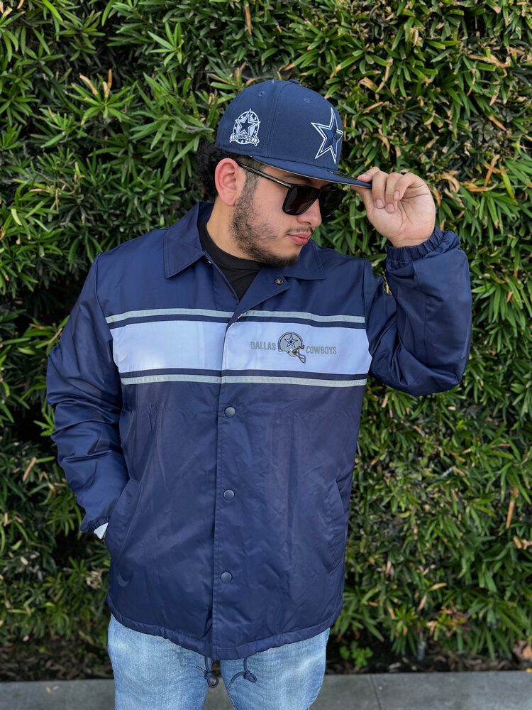 Starter Cowboys M Starter The First Down Coach Jacket