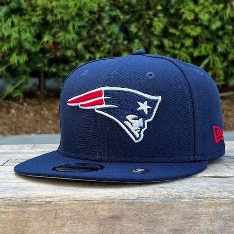 New Era New England Patriots Navy Team Snapback 950