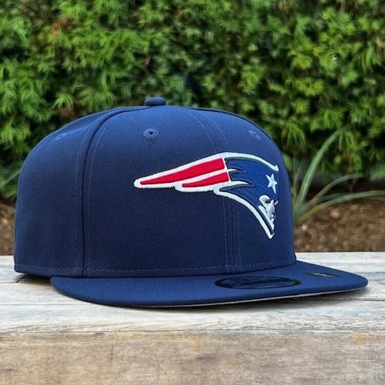 New Era New England Patriots Navy Team Snapback 950
