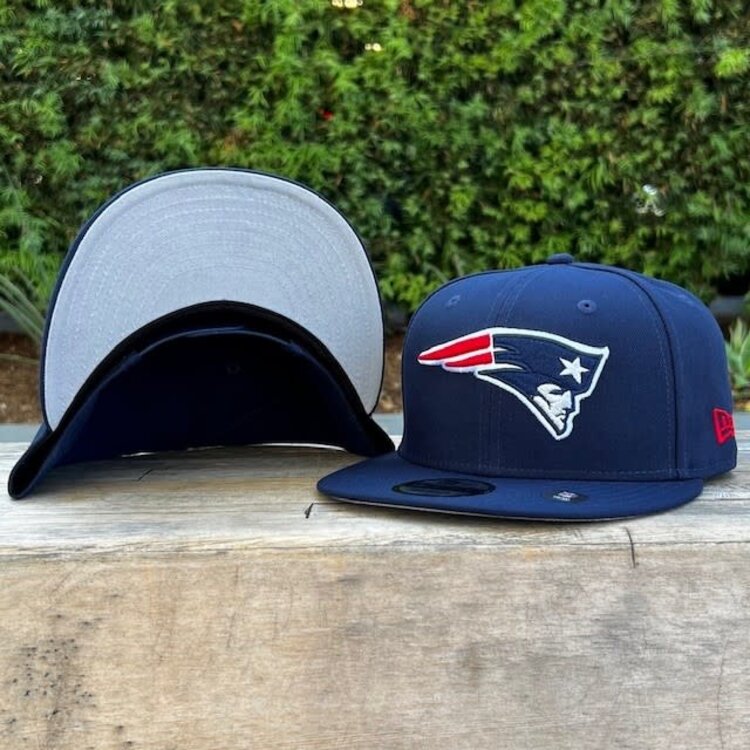 New Era New England Patriots Navy Team Snapback 950