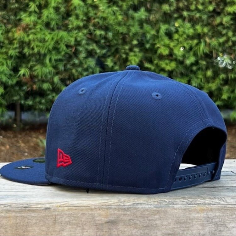 New Era New England Patriots Navy Team Snapback 950