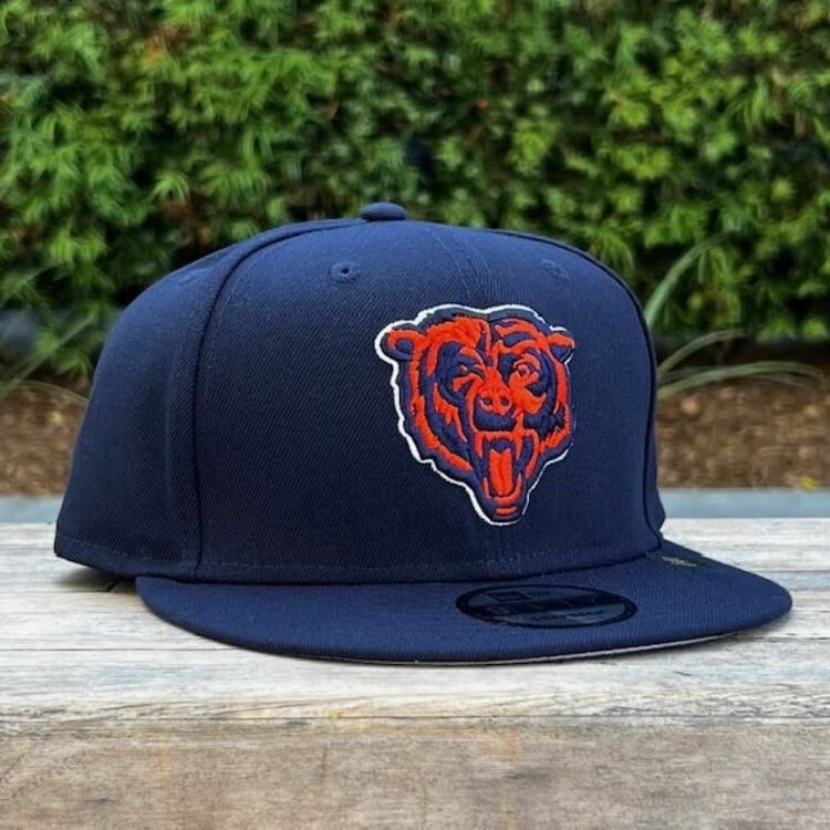 New Era Chicago Bears Head Navy Team Snapback 950