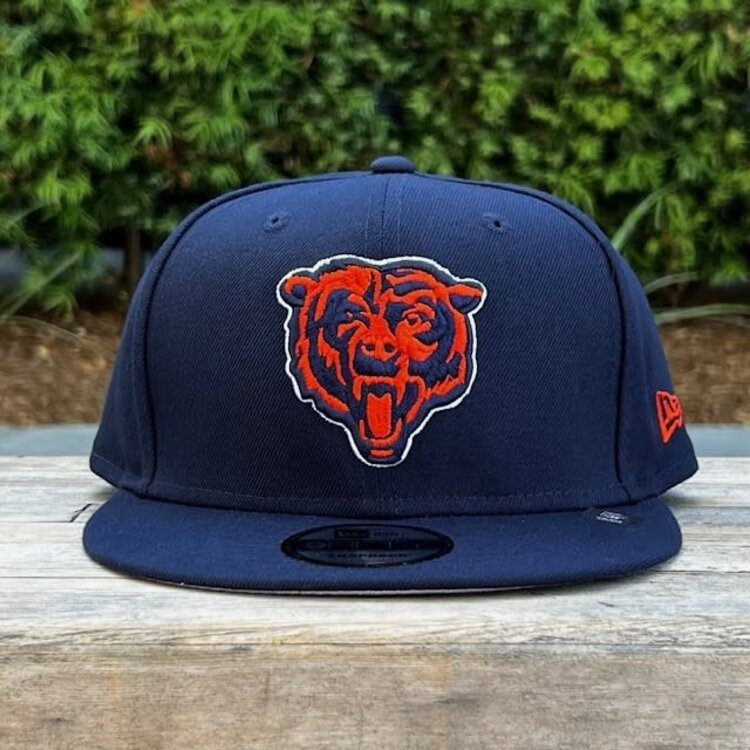 New Era Chicago Bears Head Navy Team Snapback 950