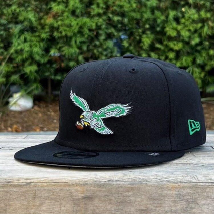 New Era Philadelphia Eagles Classic Logo Black 950 Snapback