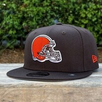 New Era Cleveland Browns Brown Team Snapback 950