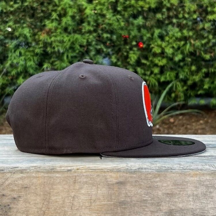 New Era Cleveland Browns Brown Team Snapback 950