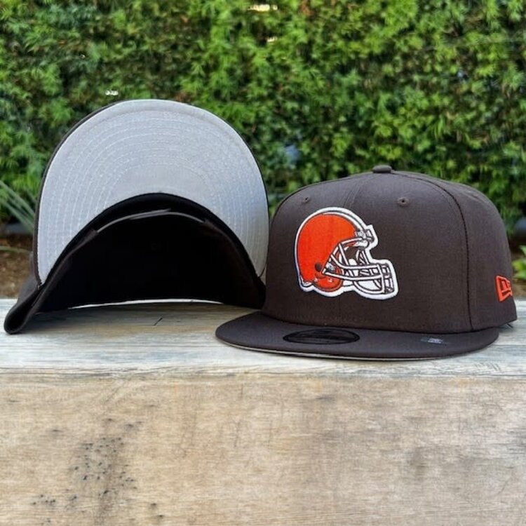 New Era Cleveland Browns Brown Team Snapback 950