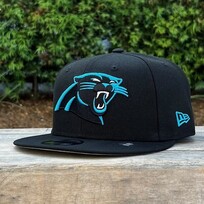 New Era Carolina Panthers Black Team Snapback 950