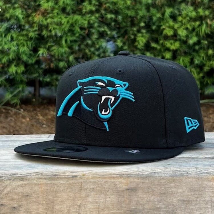 New Era Carolina Panthers Black Team Snapback 950