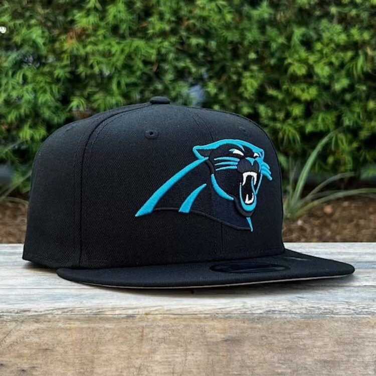 New Era Carolina Panthers Black Team Snapback 950