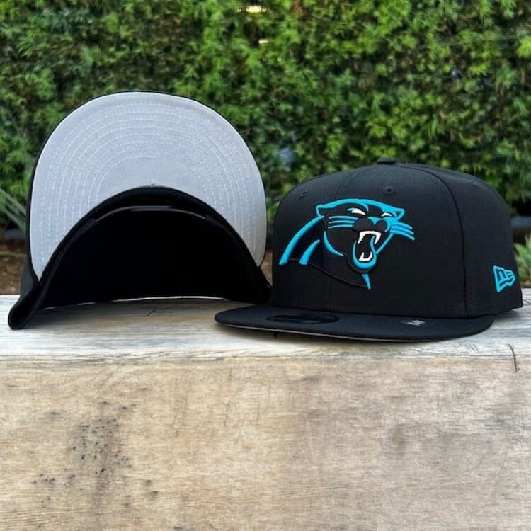 New Era Carolina Panthers Black Team Snapback 950
