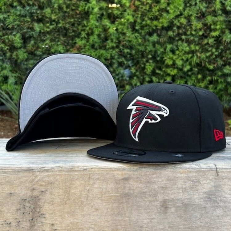 New Era Atlanta Falcons Black Team Snapback 950