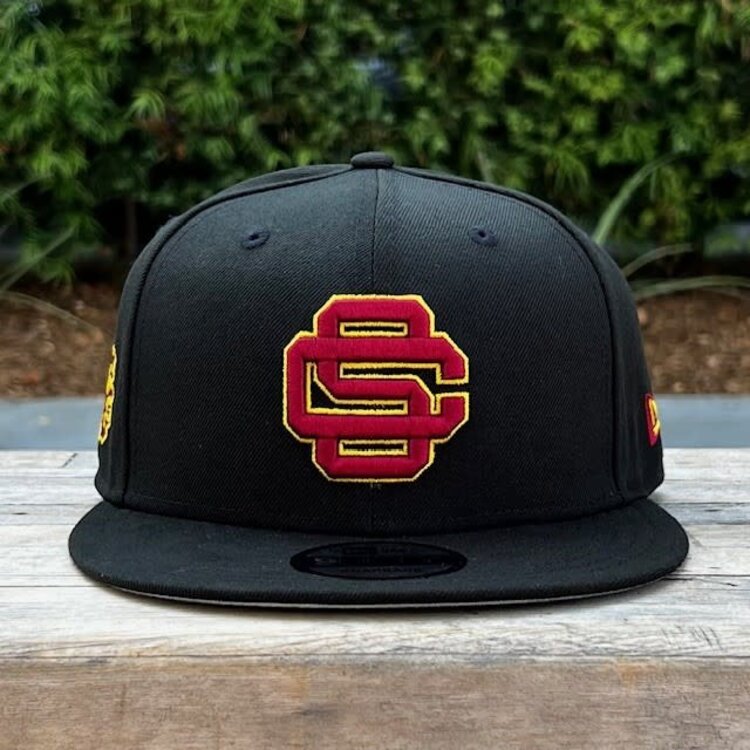 New Era USC Alt Logo Black Team 950
