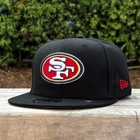 New Era San Francisco 49ers Black Team Snapback 950
