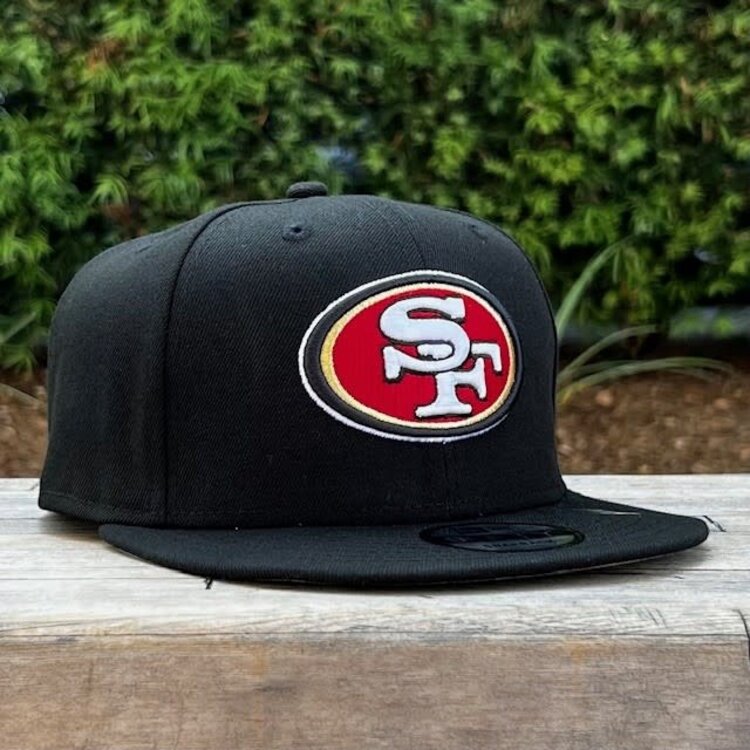 New Era San Francisco 49ers Black Team Snapback 950