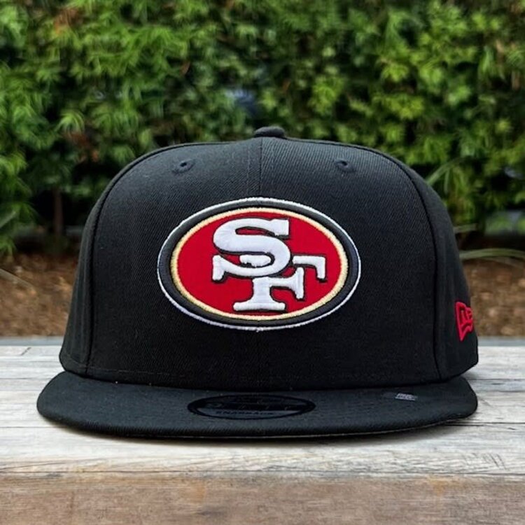 New Era San Francisco 49ers Black Team Snapback 950