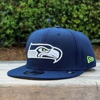 New Era Seattle Seahawks Navy Team Snapback 950