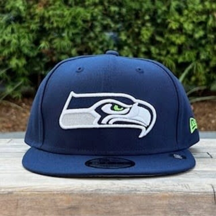 New Era Seattle Seahawks Navy Team Snapback 950