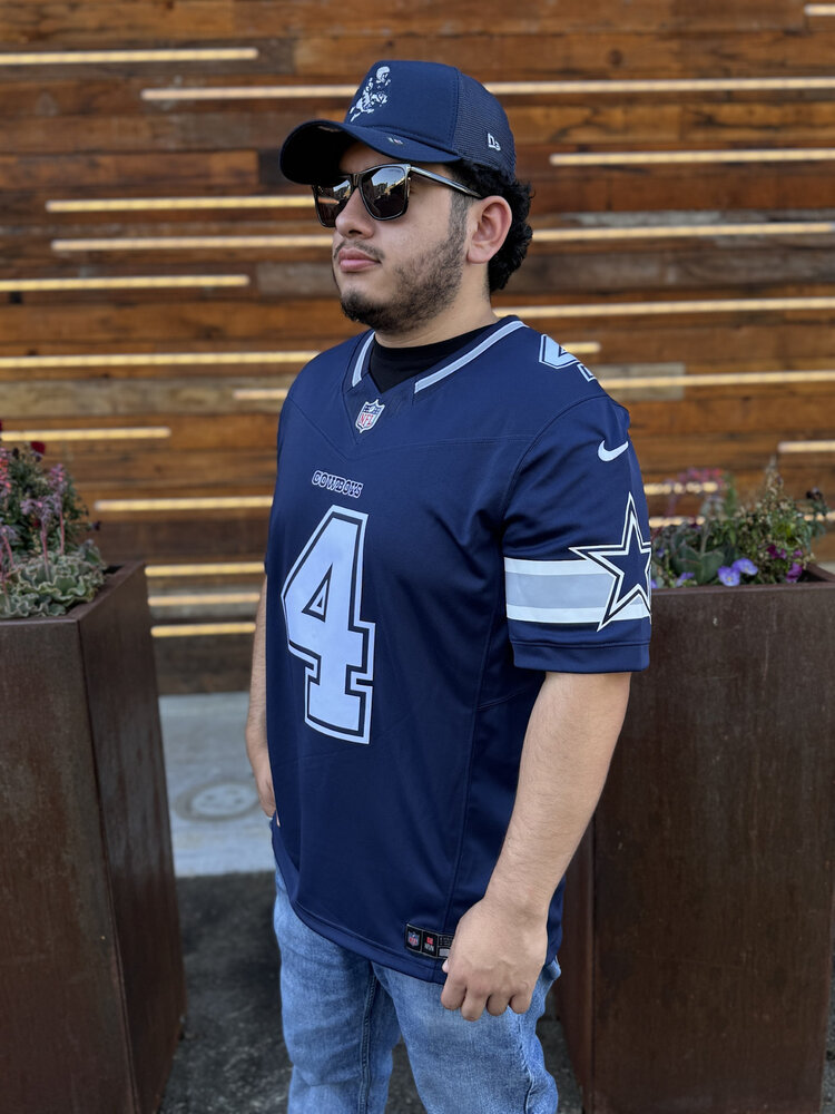 Nike Dallas Cowboys Dak Prescott #4 Nike Navy Vapor F.U.S.E. Limited Jersey