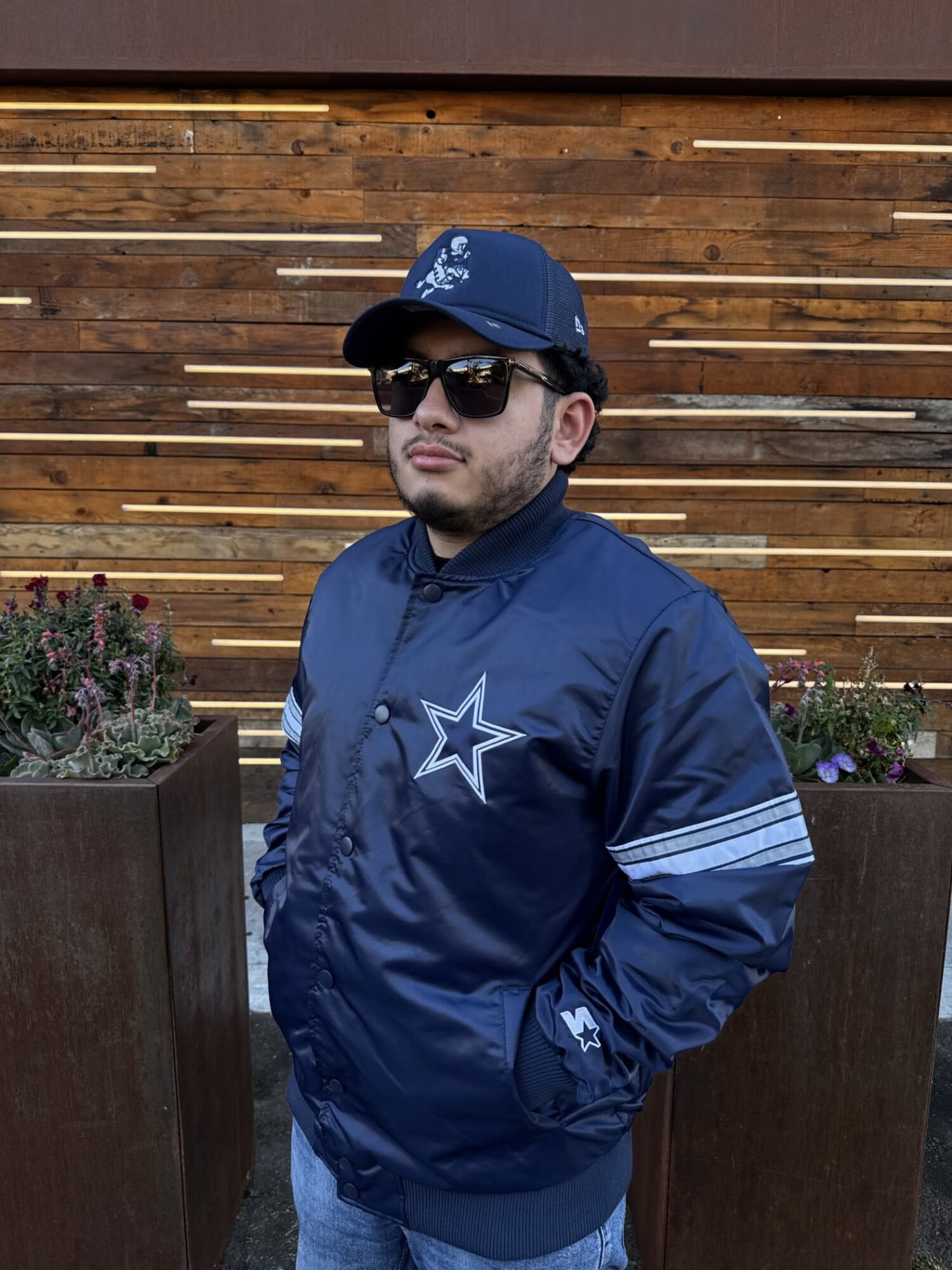 Cowboys M Starter The Pick and Roll Jacket - The Locker Room of Downey