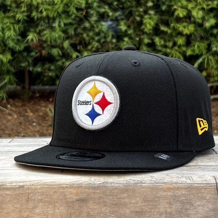 New Era Pittsburgh Steelers Black Team Snapback 950