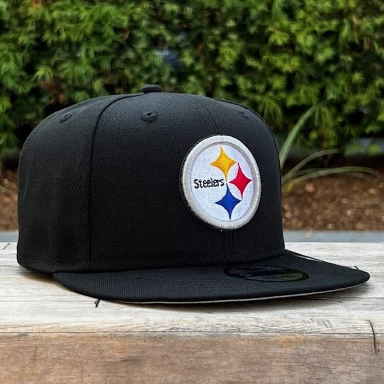 New Era Pittsburgh Steelers Black Team Snapback 950