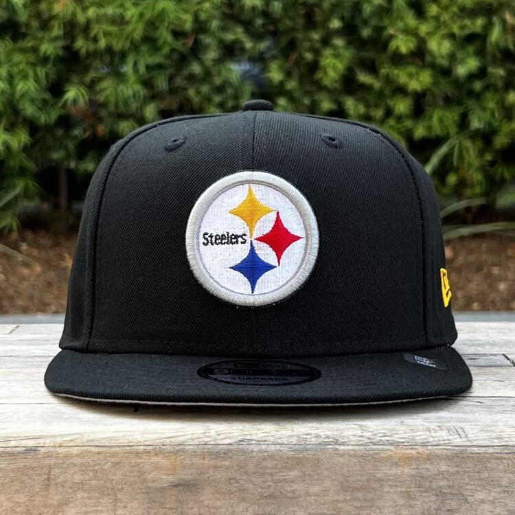 New Era Pittsburgh Steelers Black Team Snapback 950
