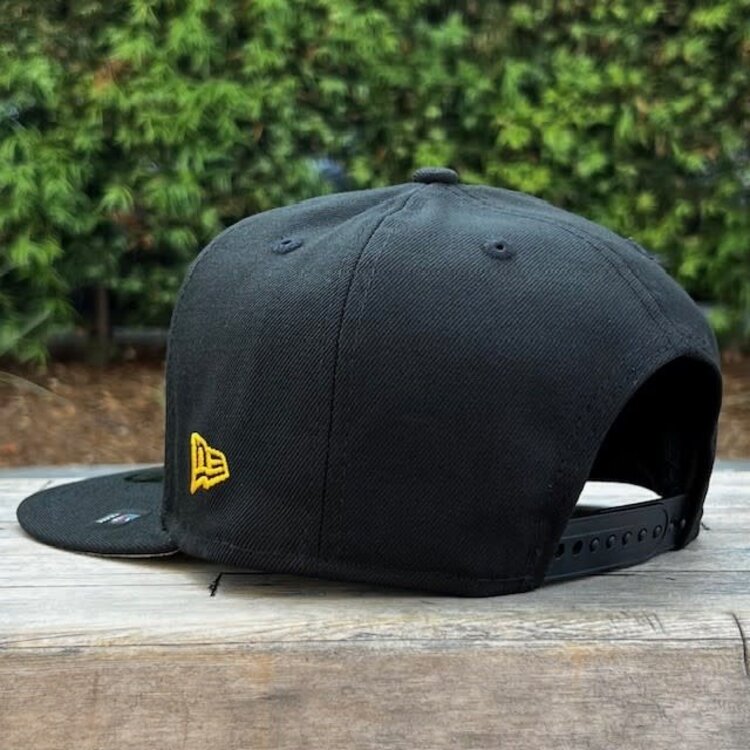 New Era Pittsburgh Steelers Black Team Snapback 950