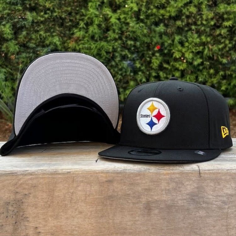 New Era Pittsburgh Steelers Black Team Snapback 950