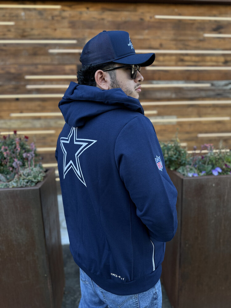 Nike Dallas Cowboys Men's 2025 Sideline Full-Zip Hoodie