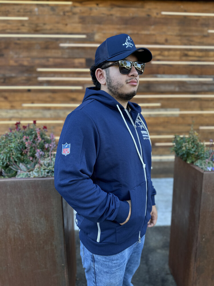 Nike Dallas Cowboys Men's 2025 Sideline Full-Zip Hoodie