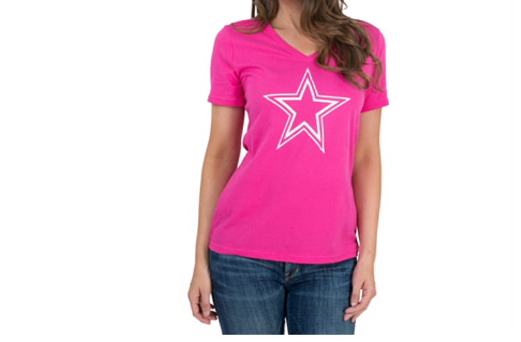 DCM Cowboys W Logo Premier Pink