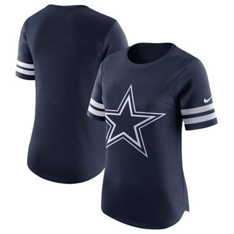 Nike Cowboys W Nike Gear Up Modern Fan Top Navy
