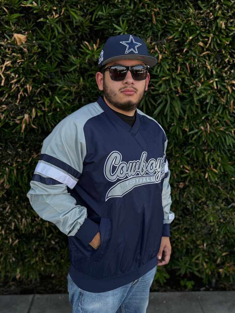 Starter Cowboys M Starter The Center Line Current Jacket