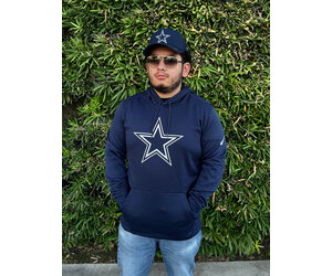 dallas cowboys nike therma hoodie