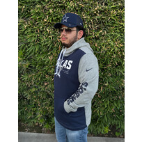 Nike Dallas Cowboys Nike Team Impact Color Block Hoodie