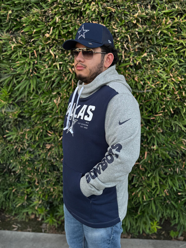 Nike Dallas Cowboys Nike Team Impact Color Block Hoodie
