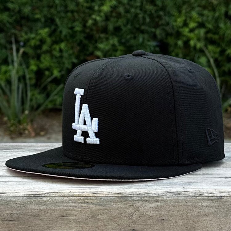 New Era LA BW Metallic Gold 50th Anniv Pink UV