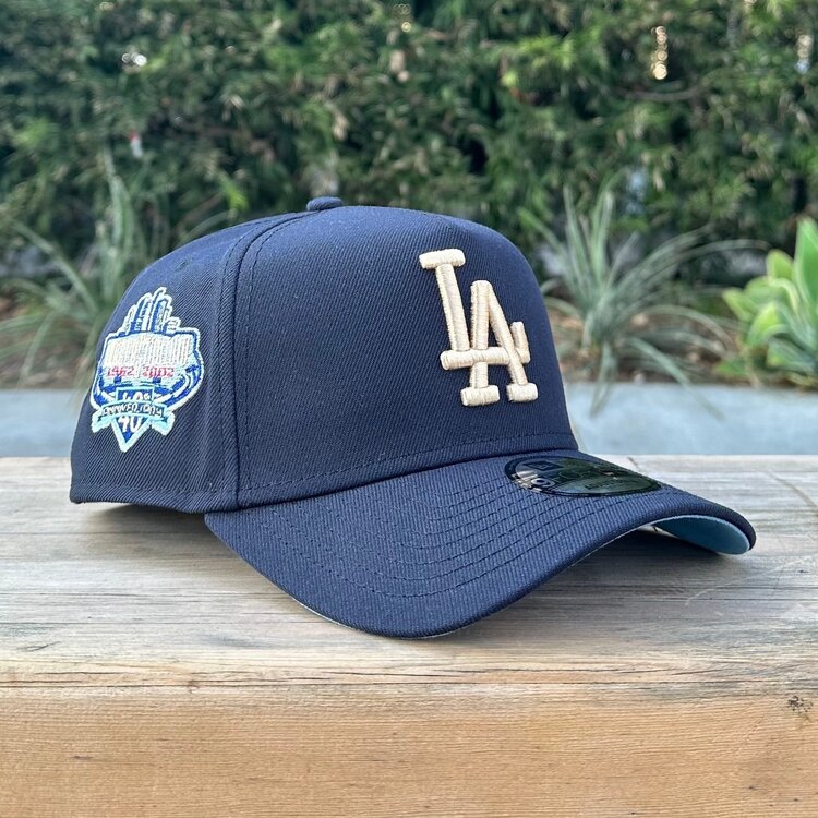 New Era LA Navy Ivory 40th Stadium Anniv Sky Blue UV 940 A-Frame