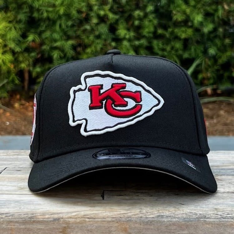 New Era Chiefs Black Team 50th Anniversary 940 A-Frame