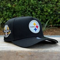 New Era Steelers Black Team 80 Seasons 940 A-Frame