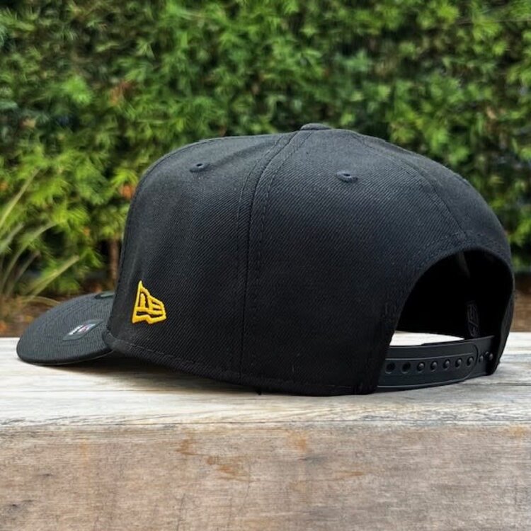 New Era Steelers Black Team 80 Seasons 940 A-Frame