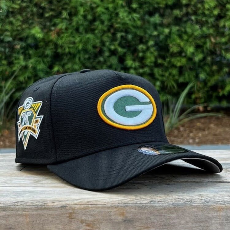 New Era Packers Black Team 75 Seasons 940 A-Frame