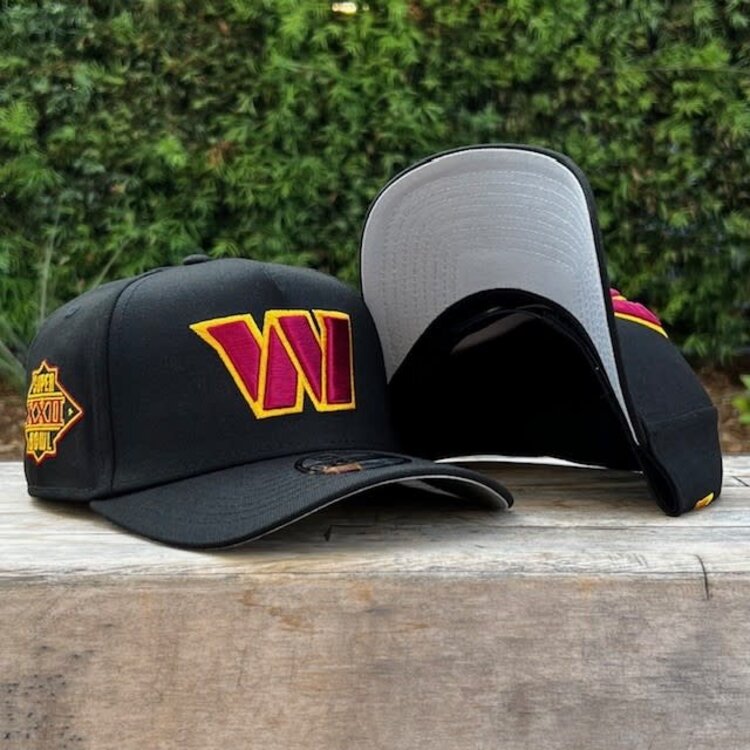 New Era Commanders Black Team SBXXII 940 A-Frame