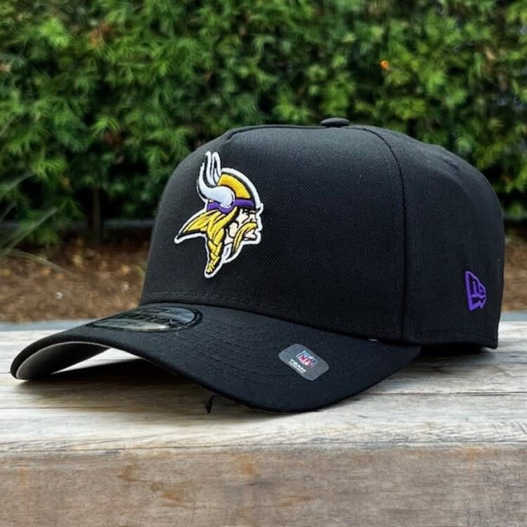 New Era Vikings Black Team 45th Anniversary 940 A-Frame